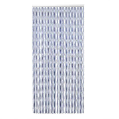 EazyZap Chain Door Blue Fly Screen (Size: 1950(L)x900(W)mm | Material: Aluminium) • PAS-HX949