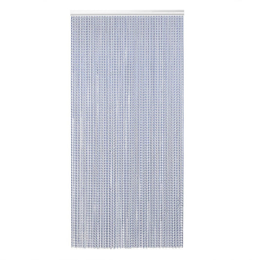 EazyZap Chain Door Blue Fly Screen (Size: 1950(L)x900(W)mm | Material: Aluminium) • PAS-HX949