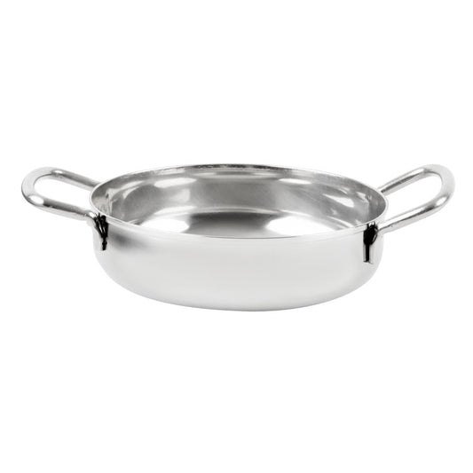 Olympia Table Presentation Double Handle Dish Stainless Steel 125mm (179(L)x125(W)x48(H)mm) • PAS-HY100