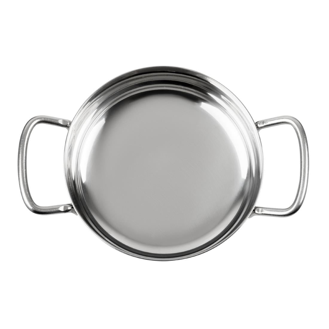 Olympia Table Presentation Double Handle Dish Stainless Steel 125mm (179(L)x125(W)x48(H)mm) • PAS-HY100