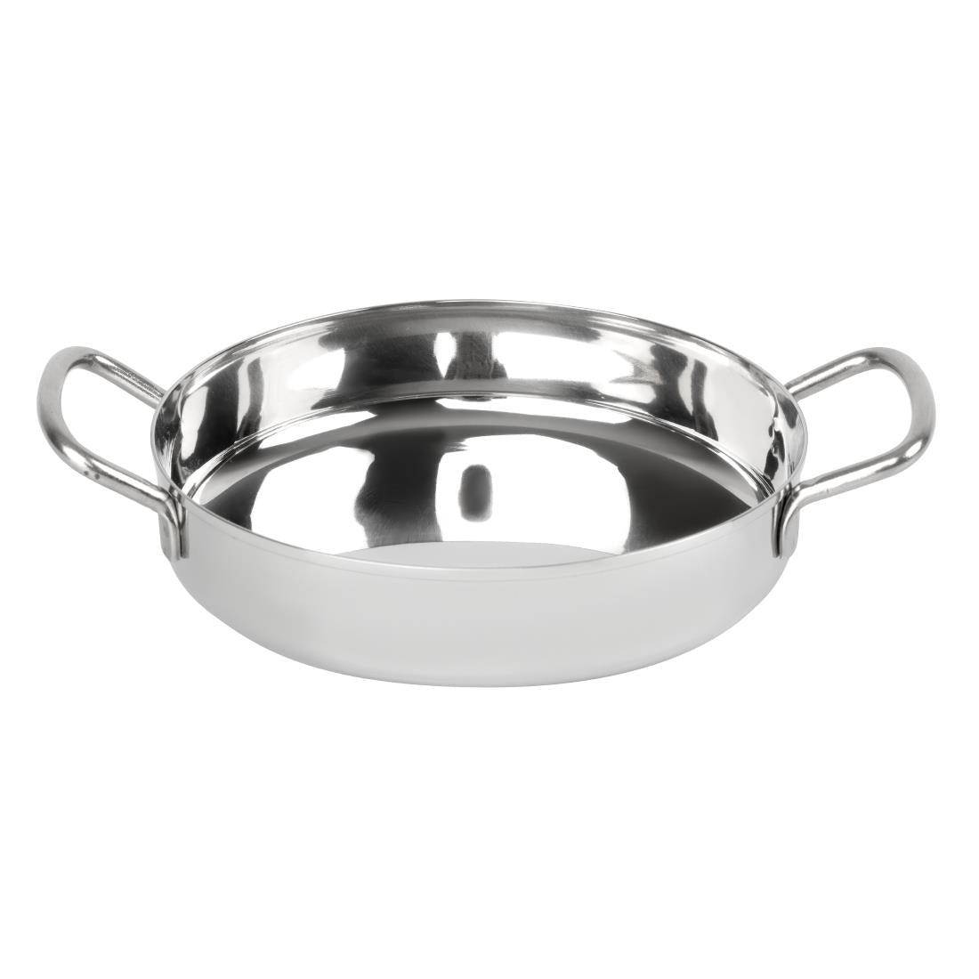 Olympia Table Presentation Double Handle Dish Stainless Steel 150mm (204(L)x150(W)x47(H)mm) • PAS-HY101