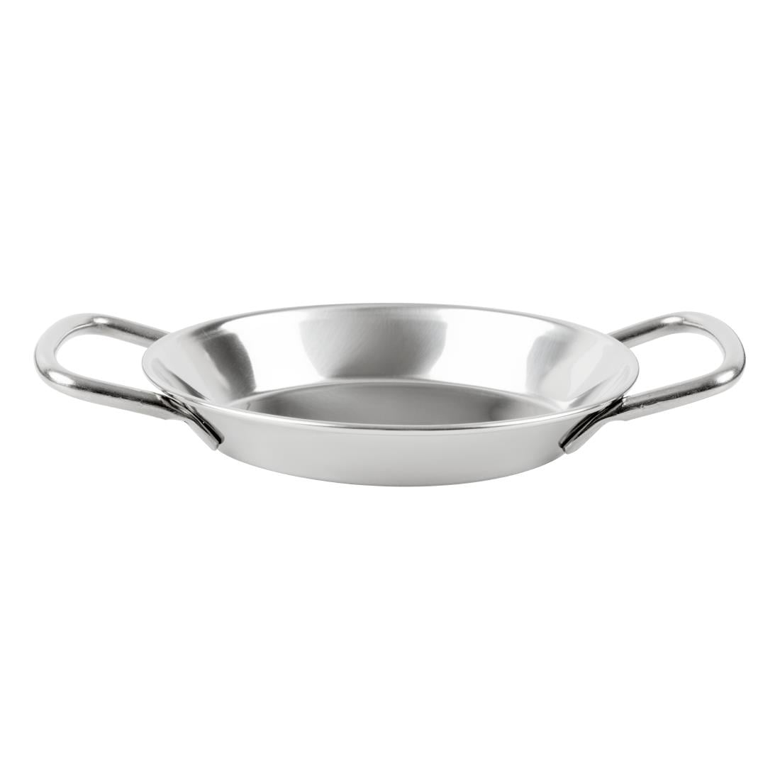 Olympia Table Presentation Mini Paella Pan Stainless Steel 150mm (150(Ø)x20(H)mm | Material: Stainless Steel) • PAS-HY104