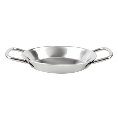 Olympia Table Presentation Mini Paella Pan Stainless Steel 150mm (150(Ø)x20(H)mm | Material: Stainless Steel) • PAS-HY104