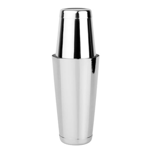 "Olympia Tin On Tin Cocktail Shaker Stainless Steel 18oz/30oz" (289(Ø)x95(H)mm | Material: Stainless Steel) • PAS-HY108