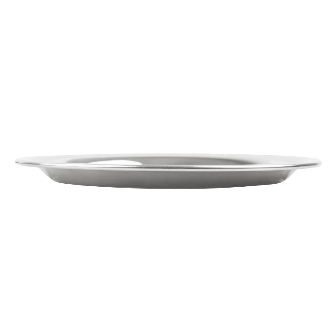 Olympia Round Stainless Steel Tip Tray 150mm (150(Ø)x11(H)mm | Material: Stainless Steel) • PAS-HY109