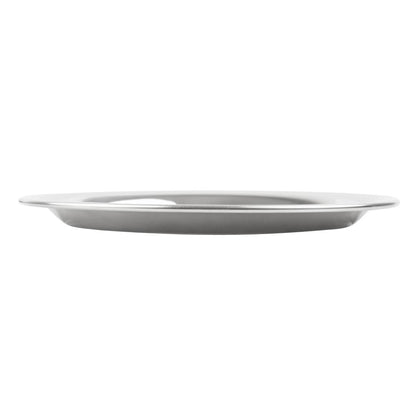 Olympia Round Stainless Steel Tip Tray 150mm (150(Ø)x11(H)mm | Material: Stainless Steel) • PAS-HY109
