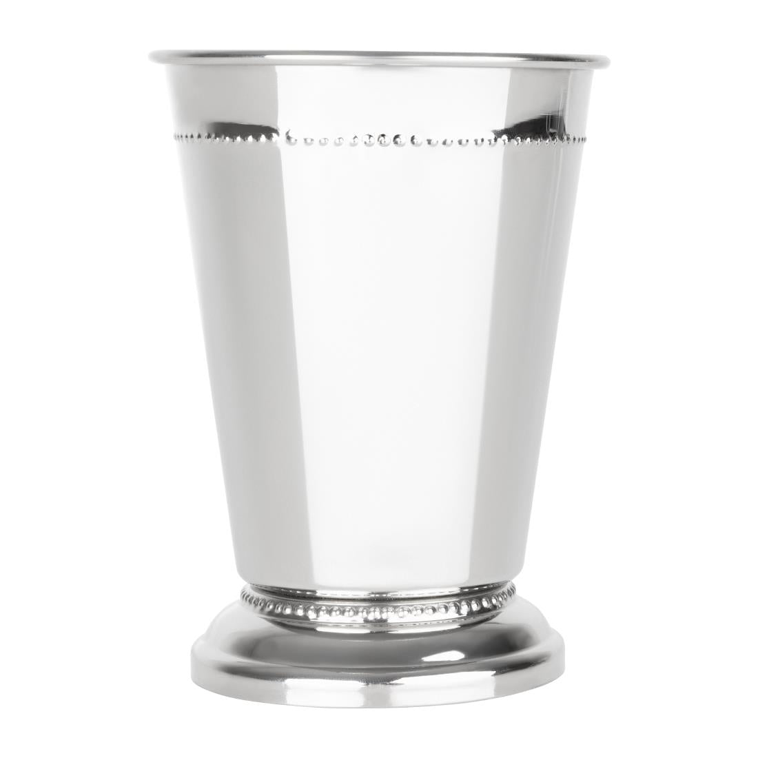Olympia Barware Stainless Steel Beaded Julep Cup 370ml • PAS-HY115