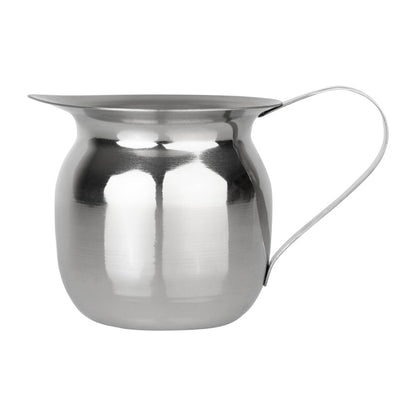 Olympia Stainless Steel Mini Milk Jug 78ml (6 Pack) (78ml | Pack Quantity: 6) • PAS-HY116