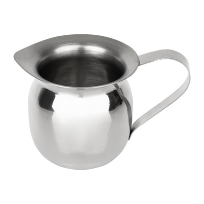 Olympia Stainless Steel Mini Milk Jug 78ml (6 Pack) (78ml | Pack Quantity: 6) • PAS-HY116