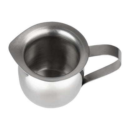 Olympia Stainless Steel Mini Milk Jug 78ml (6 Pack) (78ml | Pack Quantity: 6) • PAS-HY116