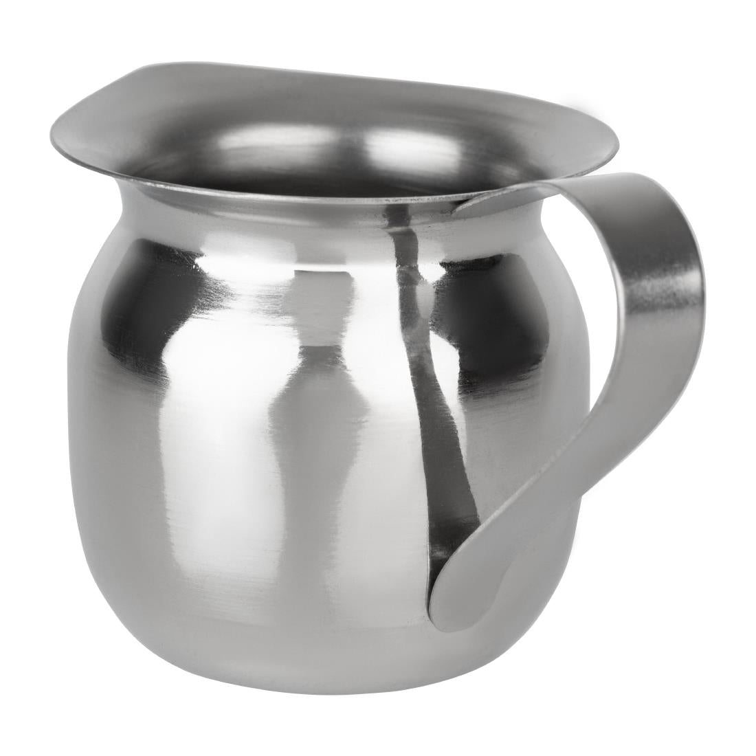 Olympia Stainless Steel Mini Milk Jug 78ml (6 Pack) (78ml | Pack Quantity: 6) • PAS-HY116