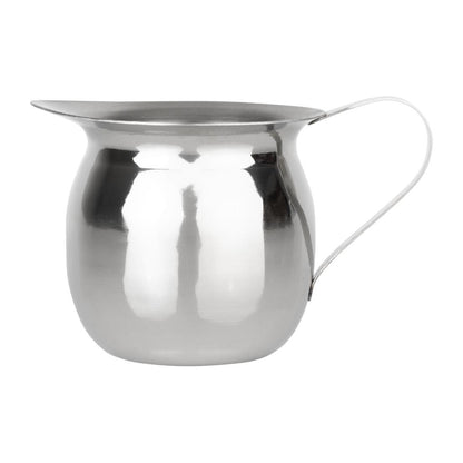 Olympia Stainless Steel Mini Milk Jug 120ml (6 Pack) (120ml | Pack Quantity: 6) • PAS-HY118