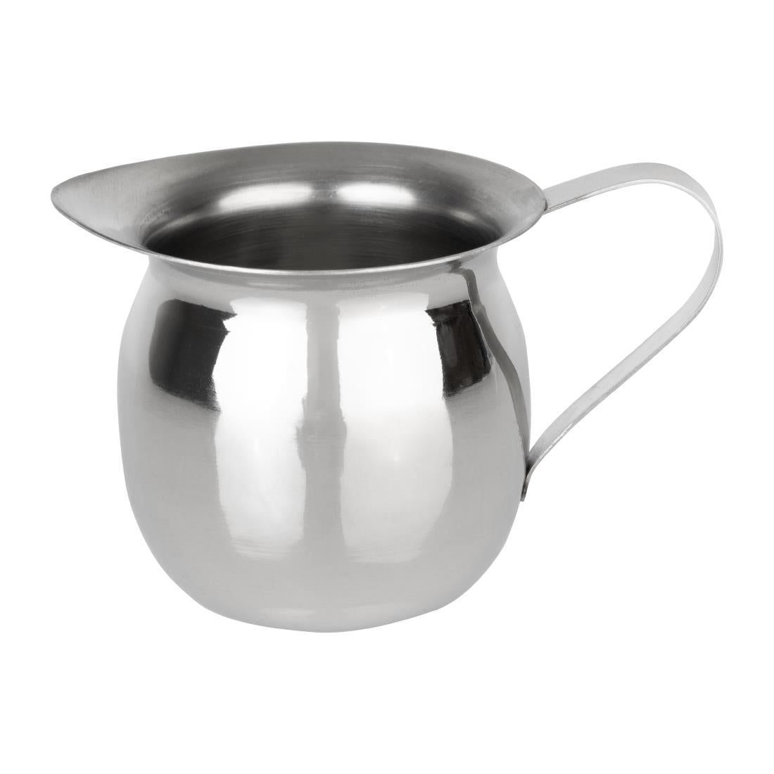 Olympia Stainless Steel Mini Milk Jug 120ml (6 Pack) (120ml | Pack Quantity: 6) • PAS-HY118