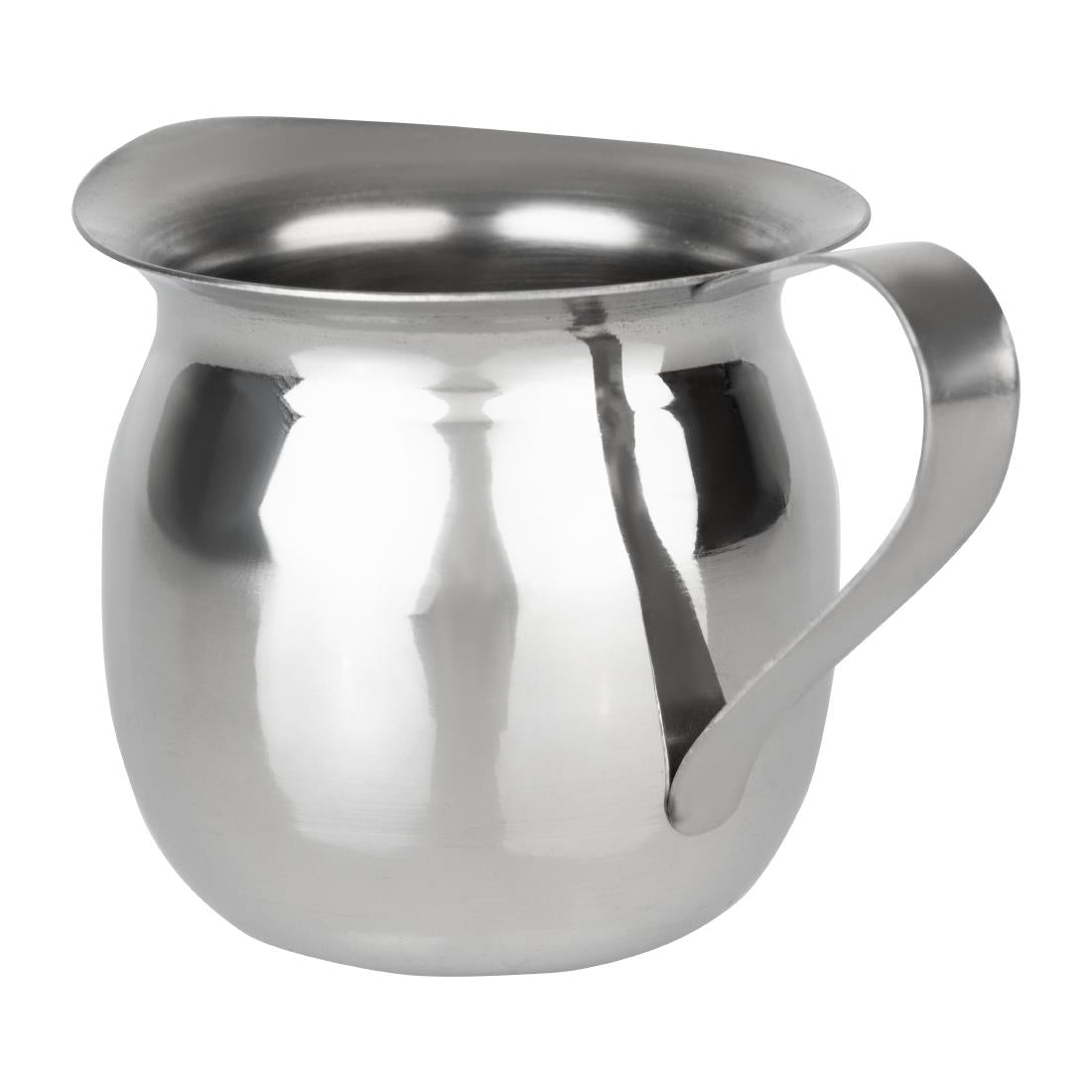 Olympia Stainless Steel Mini Milk Jug 120ml (6 Pack) (120ml | Pack Quantity: 6) • PAS-HY118