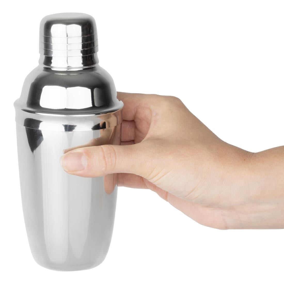 Olympia Mini 3-Piece Stainless Steel Cocktail Shaker 300ml • PAS-HY120