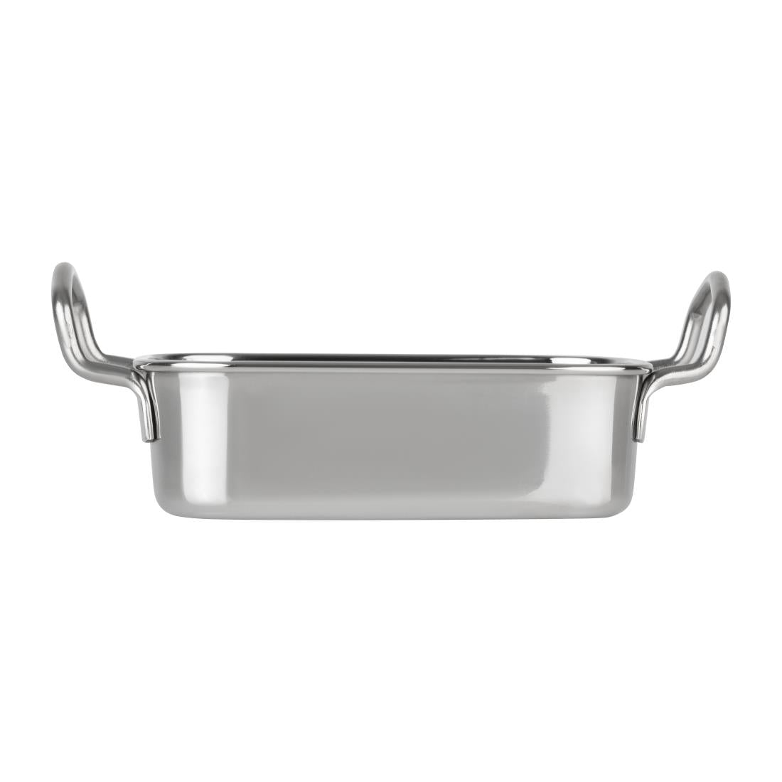Olympia Table Presentation Rectangular Dish Stainless Steel 140x90mm (140(L)x90(W)x43(H)mm) • PAS-HY122