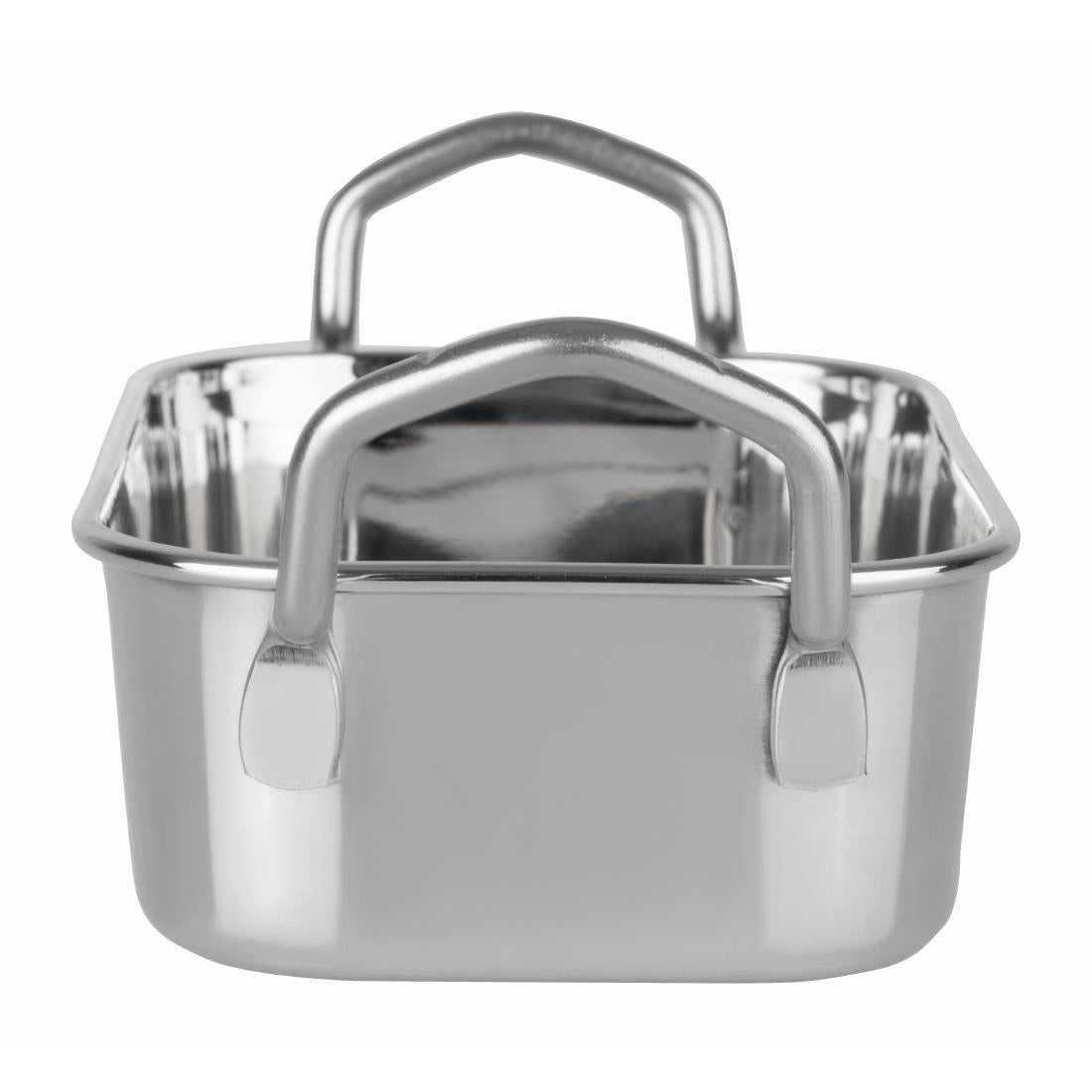 Olympia Table Presentation Rectangular Dish Stainless Steel 140x90mm (140(L)x90(W)x43(H)mm) • PAS-HY122