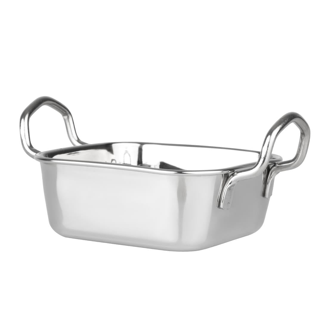 Olympia Table Presentation Square Dish Stainless Steel 115x115mm (115(L)x115(W)x45(H)mm) • PAS-HY123