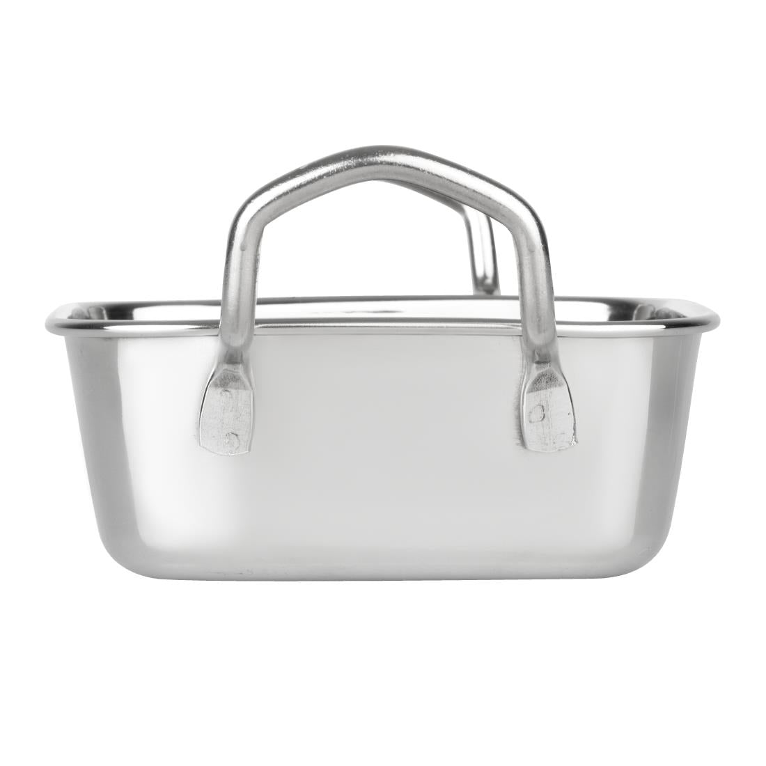 Olympia Table Presentation Square Dish Stainless Steel 115x115mm (115(L)x115(W)x45(H)mm) • PAS-HY123