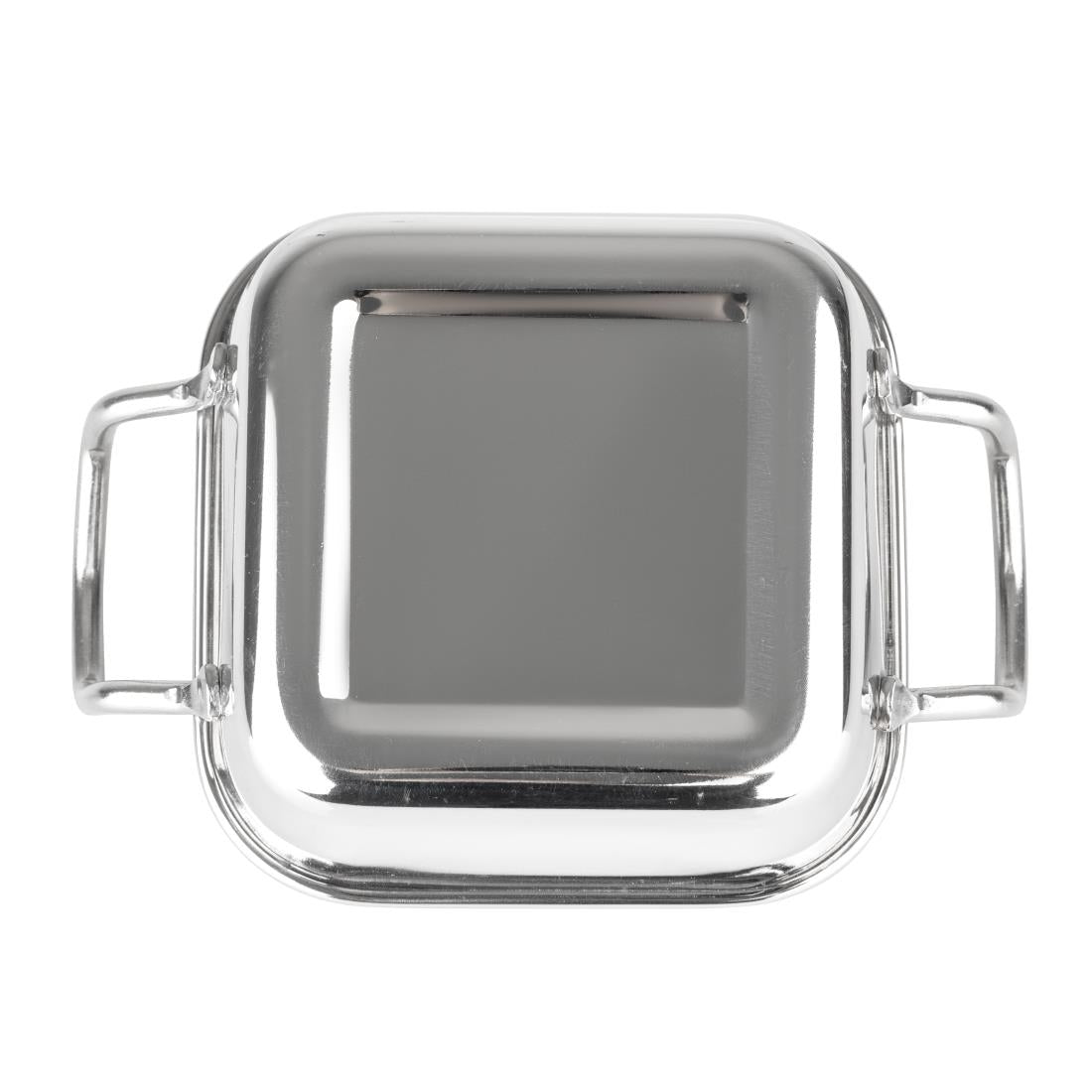 Olympia Table Presentation Square Dish Stainless Steel 115x115mm (115(L)x115(W)x45(H)mm) • PAS-HY123