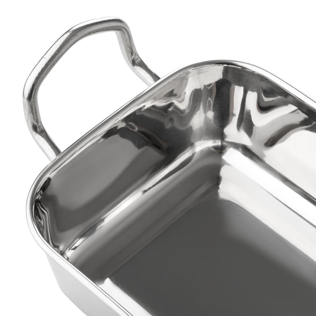 Olympia Table Presentation Square Dish Stainless Steel 115x115mm (115(L)x115(W)x45(H)mm) • PAS-HY123