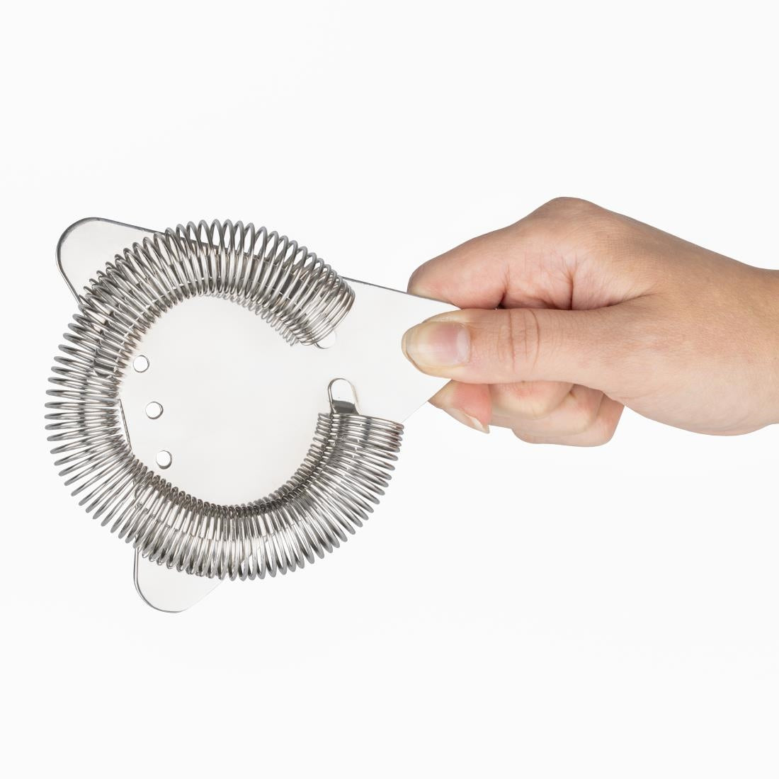 Olympia Barware Triangular Stainless Steel Strainer (120(L)x105(W)x22(H)mm) • PAS-HY126