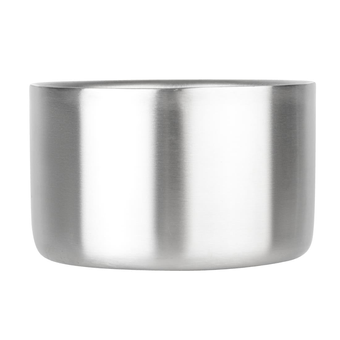 Olympia Double Wall Stainless Steel Wine and Champagne Coaster (116(Ø)x70(H)mm) • PAS-HY127