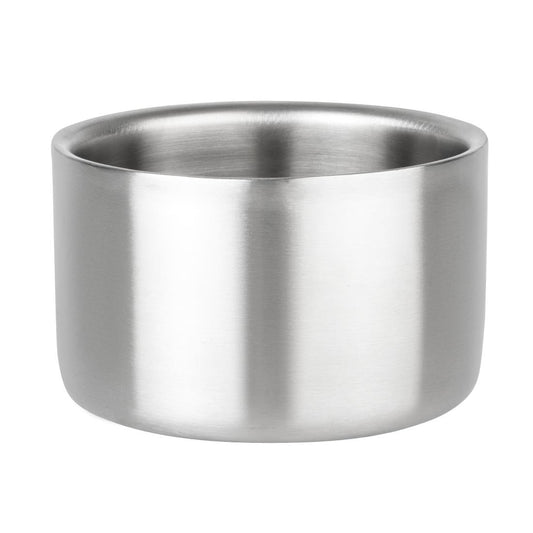 Olympia Double Wall Stainless Steel Wine and Champagne Coaster (116(Ø)x70(H)mm) • PAS-HY127