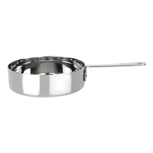 Olympia Table Presentation Stainless Steel Mini Sauce Pan 122x35mm (215(L)x122(W)x35(H)mm) • PAS-HY130