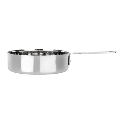 Olympia Table Presentation Stainless Steel Mini Sauce Pan 122x35mm (215(L)x122(W)x35(H)mm) • PAS-HY130
