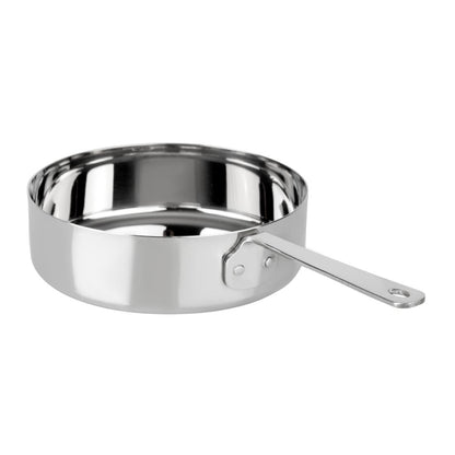 Olympia Table Presentation Stainless Steel Mini Sauce Pan 122x35mm (215(L)x122(W)x35(H)mm) • PAS-HY130
