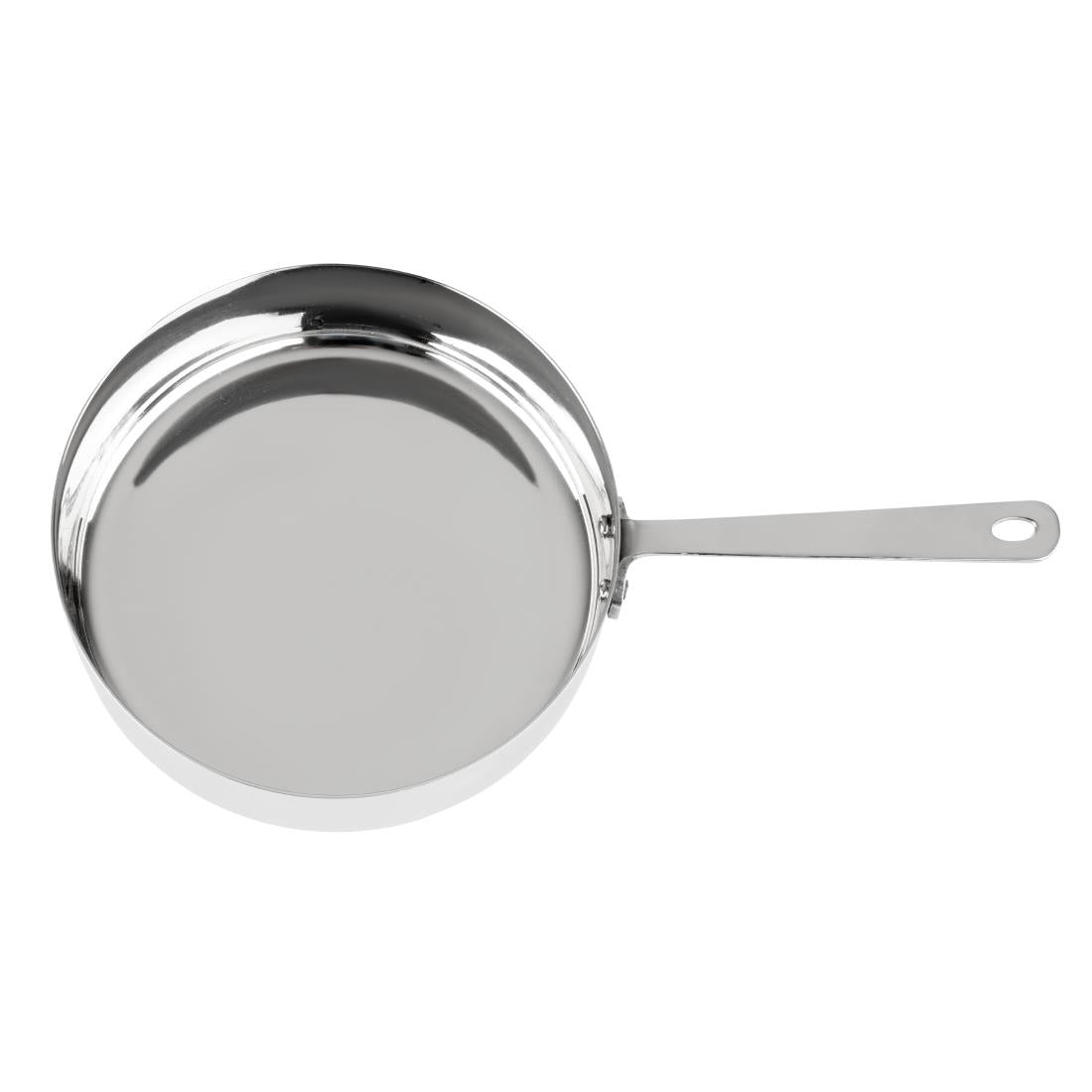 Olympia Table Presentation Stainless Steel Mini Sauce Pan 122x35mm (215(L)x122(W)x35(H)mm) • PAS-HY130