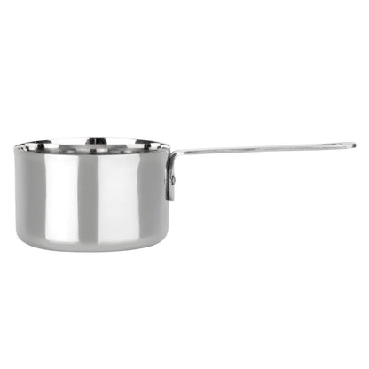 Olympia Table Presentation Stainless Steel Mini Sauce Pan 70x45mm (160(L)x70(W)x45(H)mm) • PAS-HY131