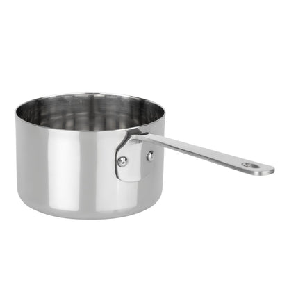 Olympia Table Presentation Stainless Steel Mini Sauce Pan 70x45mm (160(L)x70(W)x45(H)mm) • PAS-HY131