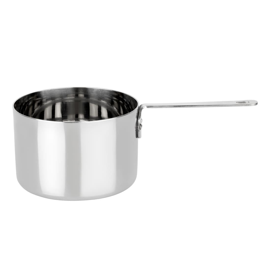 Olympia Table Presentation Mini Sauce Pan Stainless Steel 90x60mm • PAS-HY132
