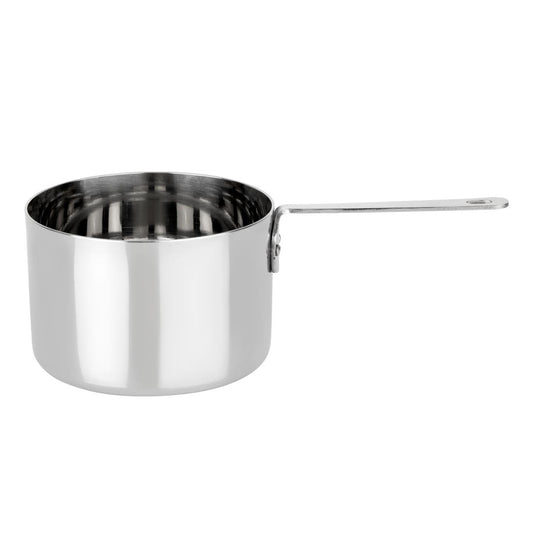 Olympia Table Presentation Mini Sauce Pan Stainless Steel 90x60mm • PAS-HY132