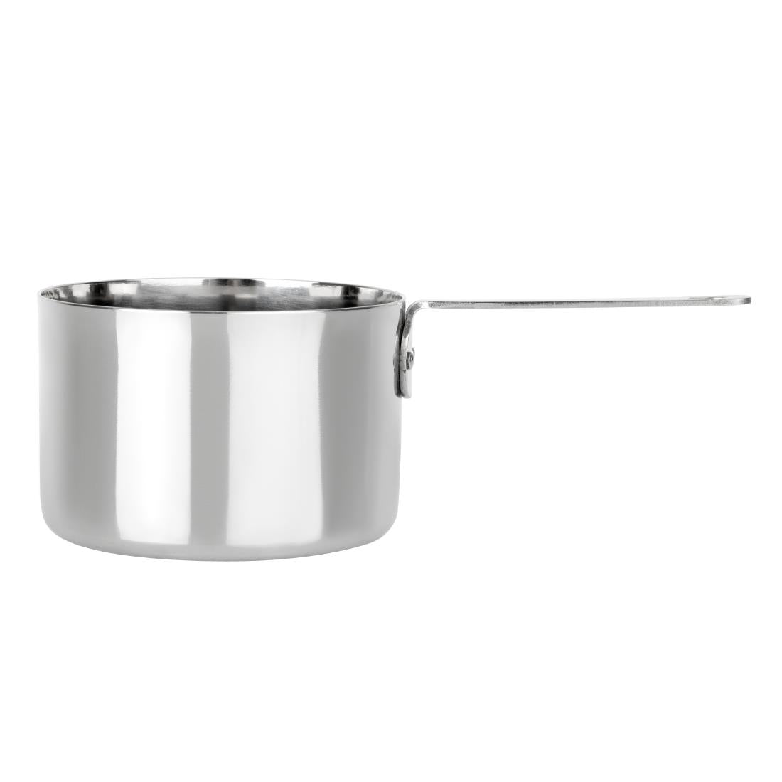 Olympia Table Presentation Mini Sauce Pan Stainless Steel 90x60mm • PAS-HY132