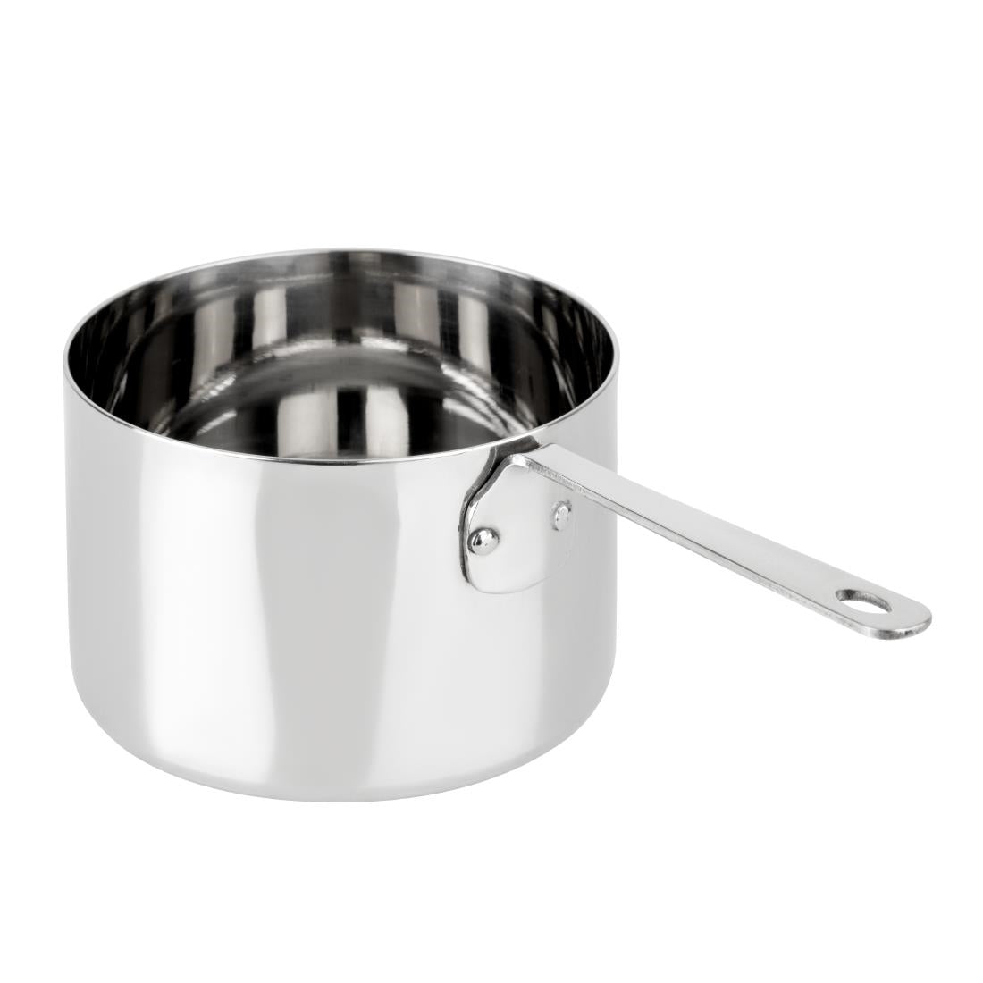 Olympia Table Presentation Mini Sauce Pan Stainless Steel 90x60mm • PAS-HY132