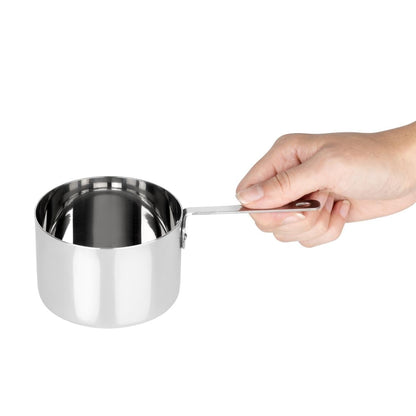 Olympia Table Presentation Mini Sauce Pan Stainless Steel 90x60mm • PAS-HY132