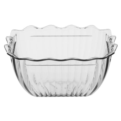 Olympia Kristallon Small Salad Crock Clear (750ml | Material: SAN | Size: 165(L)x134(W)x81(H)mm) • PAS-HY137