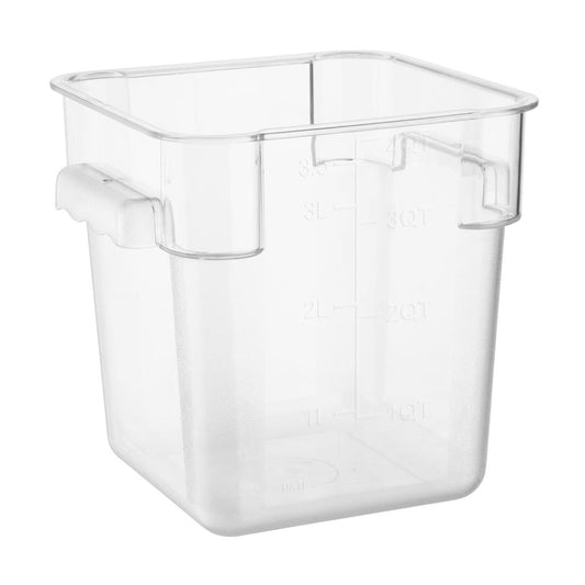Hygiplas Polycarbonate Square Storage Container 3.5Ltr • PAS-HY401