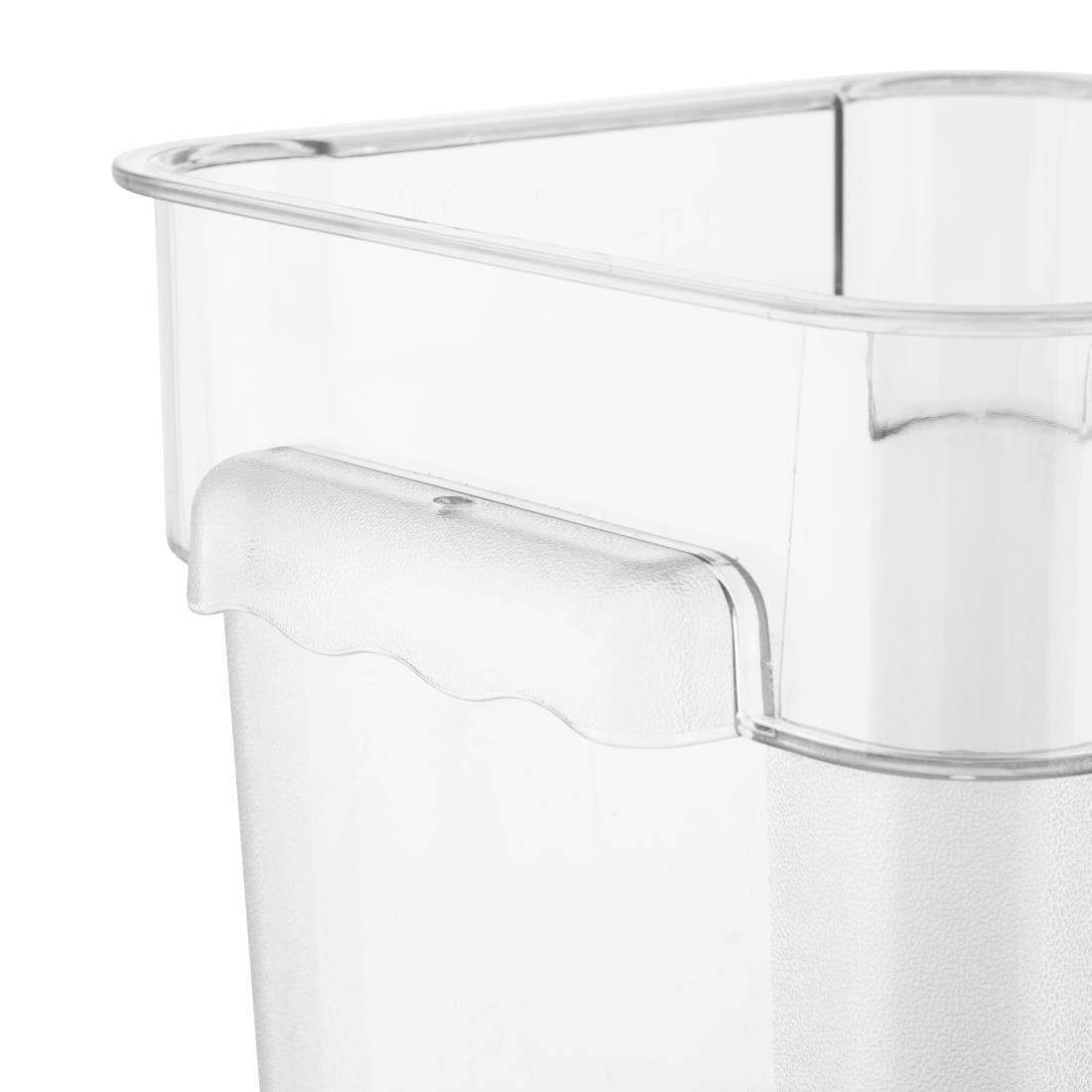 Hygiplas Polycarbonate Square Storage Container 3.5Ltr • PAS-HY401