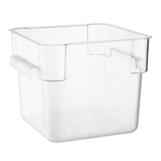Hygiplas Polycarbonate Square Storage Container 5.5Ltr • PAS-HY402