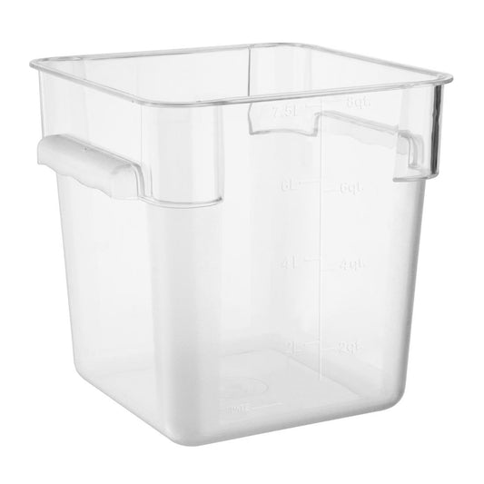 Hygiplas Polycarbonate Square Storage Container 7Ltr • PAS-HY403
