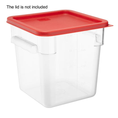 Hygiplas Polycarbonate Square Storage Container 7Ltr • PAS-HY403
