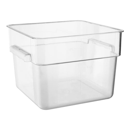 Hygiplas Polycarbonate Square Storage Container 10Ltr • PAS-HY404