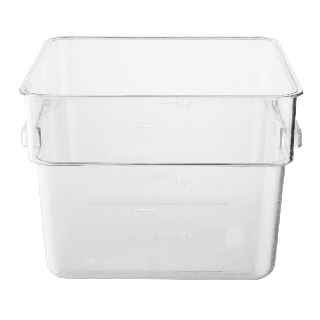 Hygiplas Polycarbonate Square Storage Container 10Ltr • PAS-HY404