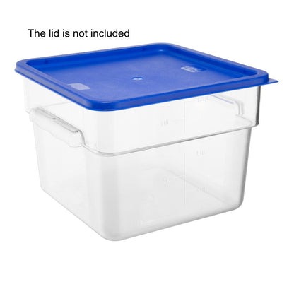Hygiplas Polycarbonate Square Storage Container 10Ltr • PAS-HY404