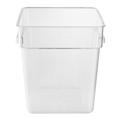 Hygiplas Polycarbonate Square Storage Container 15Ltr • PAS-HY405