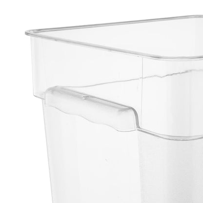 Hygiplas Polycarbonate Square Storage Container 15Ltr • PAS-HY405